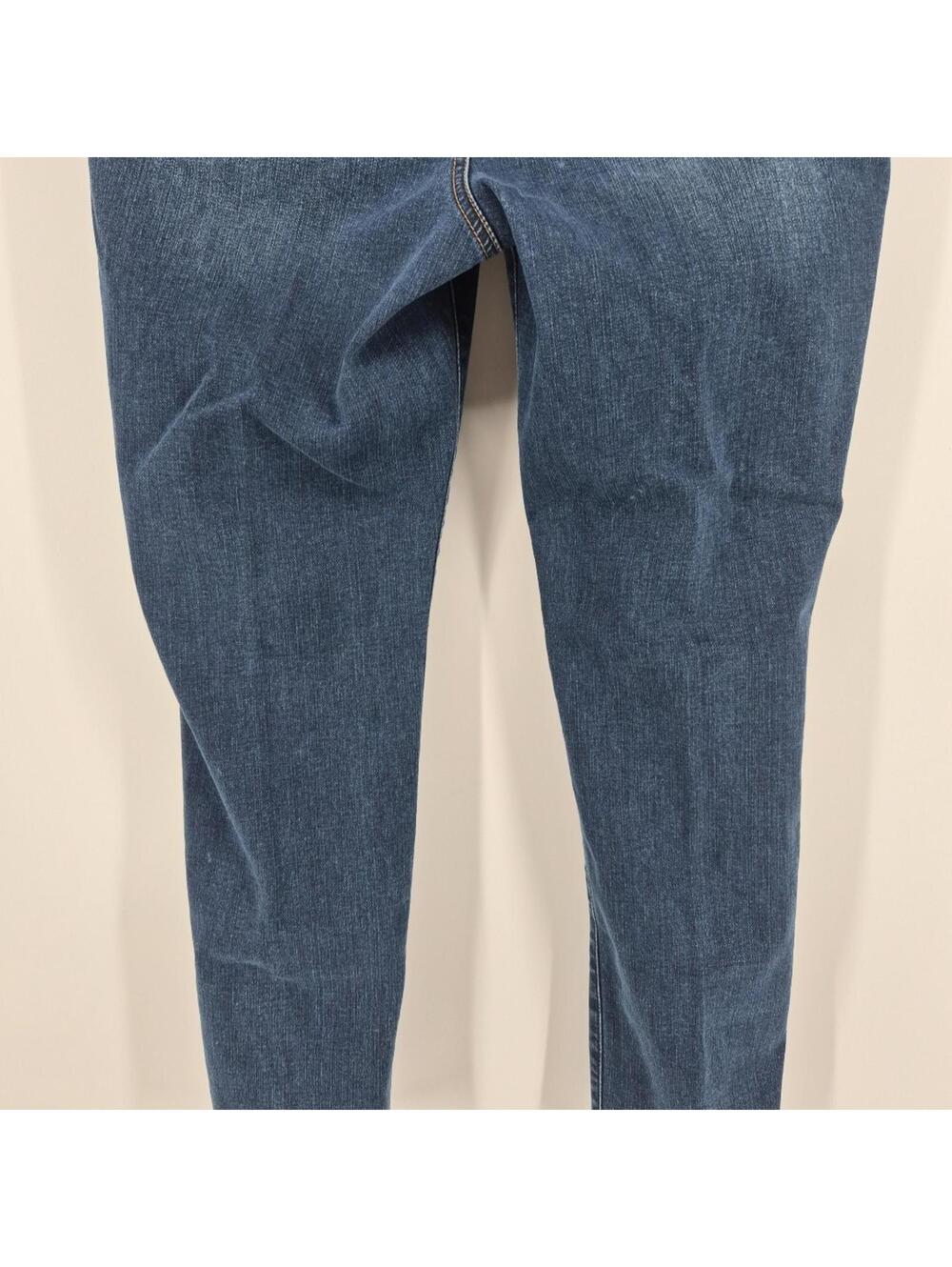Chico's So Slimming Dark Wash Blue Denim Jeans Women's Size 2 ( 12 ) - Picture 7 of 16